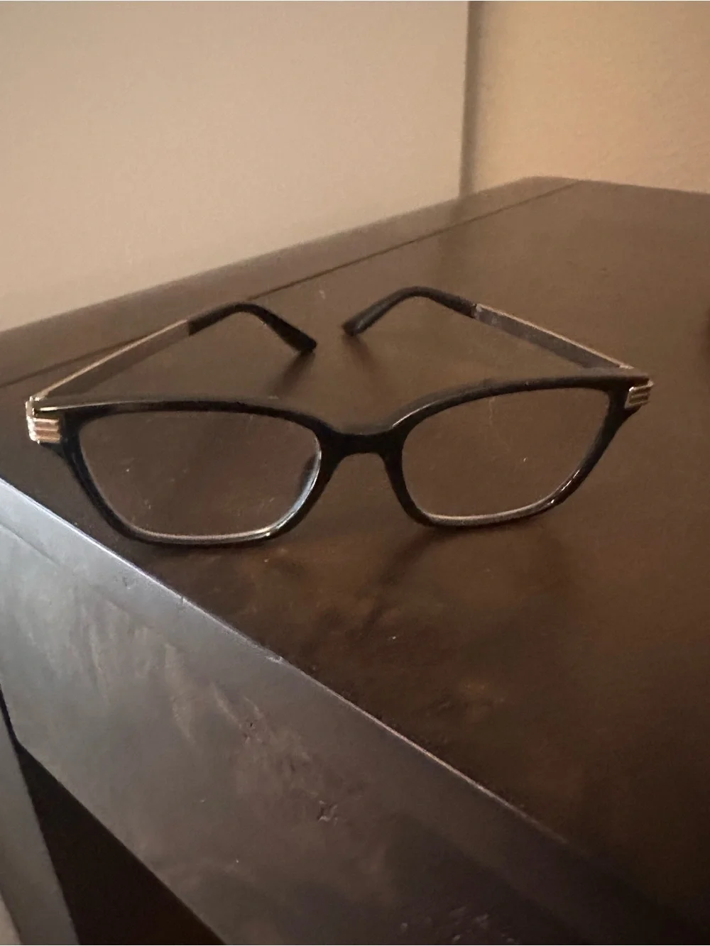 Tiffany & Co Signature Silver Heart Rectangular Glasses - Blue/ Brown Women’s